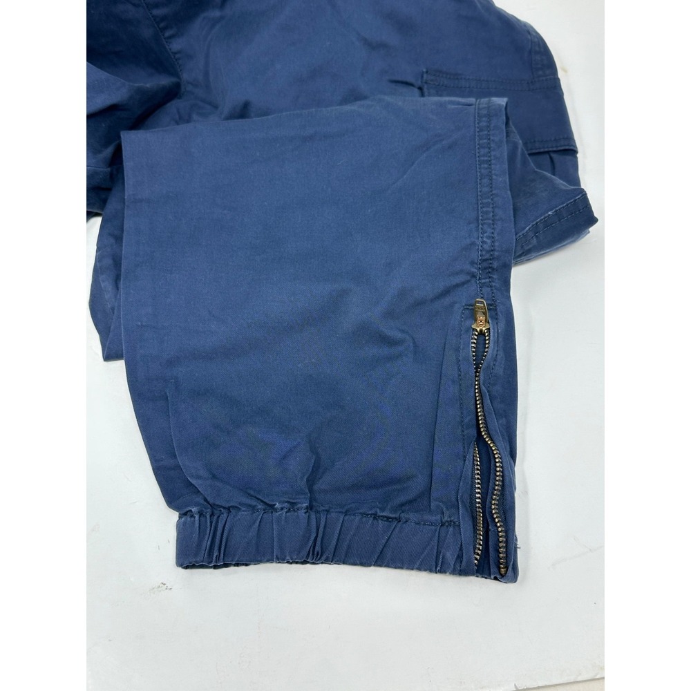 NEW POLO RALPH LAUREN Women's Sz S Navy Utility Cargo Tapered Pants $128 Z7 - Picture 6 of 7